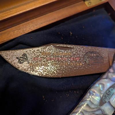 Case Winston Cup 1993 Jeff Gordon Knife #3 With Case