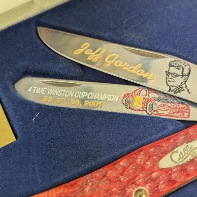 Case Jeff Gordon 4 Time Winston Cup Champion Knife With Case #4