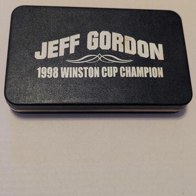 1998 Winston Cup Jeff Gordon Champion Knife With Case #5
