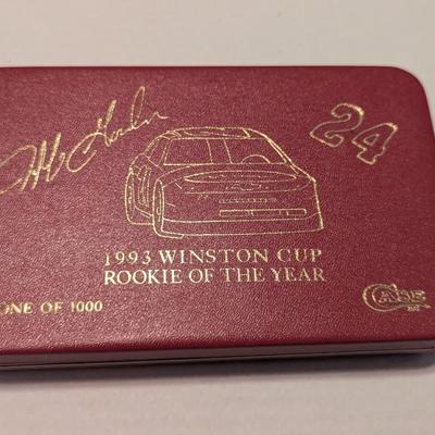 Case Jeff Gordon Rookie Of The Year Knife With Case #7