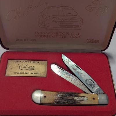 Case Jeff Gordon Rookie Of The Year Knife With Case #7