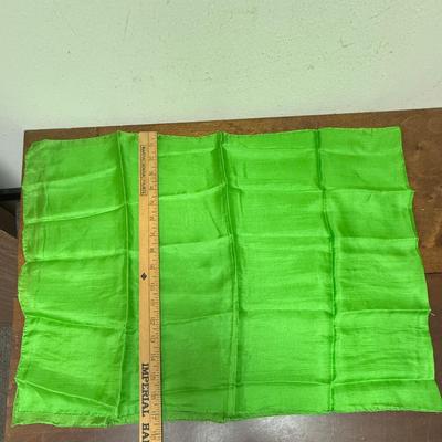 Vintage scarf lot - spring colors!