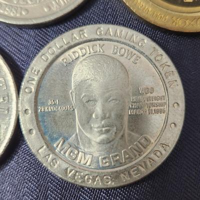 Collection of 29 Vintage Las Vegas & Other Casino Slot Machine $1 Coin Tokens
