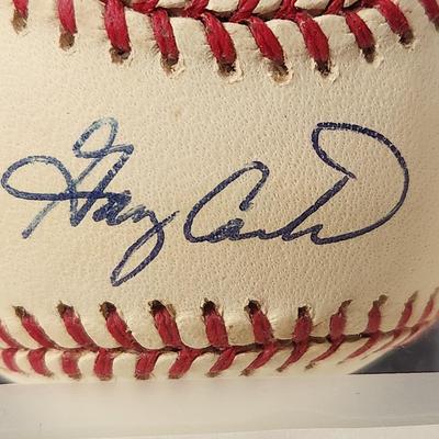 Gary Carter Signed Autographed Baseball in Collector Case