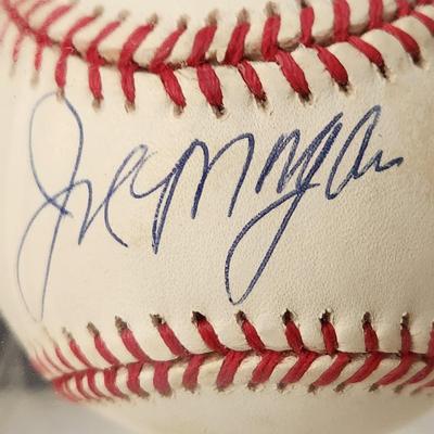Joe Morgan Signed Autographed Baseball in Collector Case