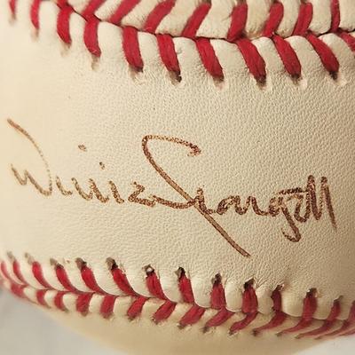 Willie Stargell Signed Autographed Baseball in Collector Case