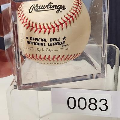 Chan Ho Park Signed Autographed Baseball in Collector Case