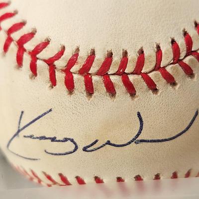 Kerry Woods Signed Autographed Baseball in Collector Case