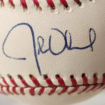 John Olerud Signed Autographed Baseball in Collector Case