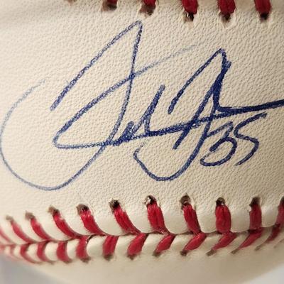 Frank Thomas The Big Hurt Signed Autographed Baseball in Collector Case