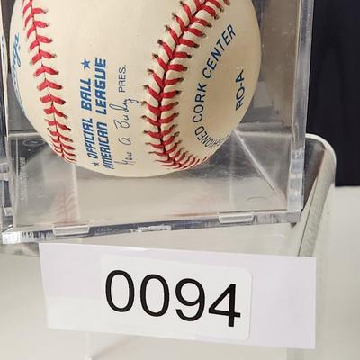 Sean Douglass Signed Autographed Baseball in Collector Case