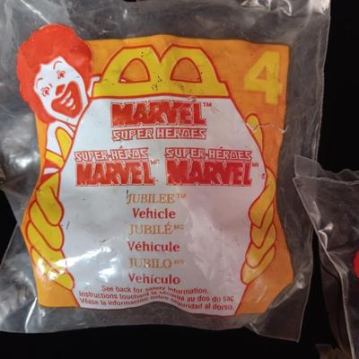 1996 MCDONALD'S HAPPY MEAL MARVEL TOYS COMPLETE SET PLUS 1