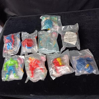 1996 MCDONALD'S HAPPY MEAL MARVEL TOYS COMPLETE SET PLUS 1