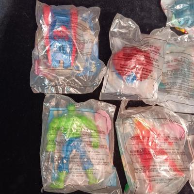 1996 MCDONALD'S HAPPY MEAL MARVEL TOYS COMPLETE SET PLUS 1
