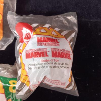 1996 MCDONALD'S HAPPY MEAL MARVEL TOYS COMPLETE SET PLUS 1