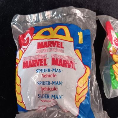 1996 MCDONALD'S HAPPY MEAL MARVEL TOYS COMPLETE SET PLUS 1