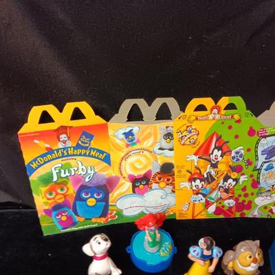 EARLY MCDONALD'S HAPPY MEAL TOYS PLUS NEW BOXES