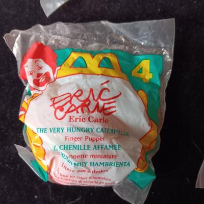 SEALED MCDONALD'S "ERIC CARLE" COLLECTION OF HAPPY MEAL TOYS PLUS NEW BOXES