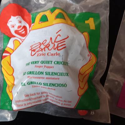 SEALED MCDONALD'S "ERIC CARLE" COLLECTION OF HAPPY MEAL TOYS PLUS NEW BOXES