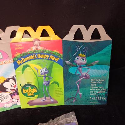 SEALED MCDONALD'S "ERIC CARLE" COLLECTION OF HAPPY MEAL TOYS PLUS NEW BOXES