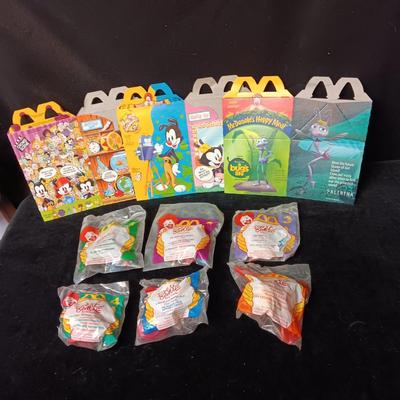 SEALED MCDONALD'S "ERIC CARLE" COLLECTION OF HAPPY MEAL TOYS PLUS NEW BOXES