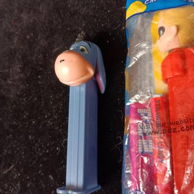 A COLLECTION OF PEZ DISPENSERS