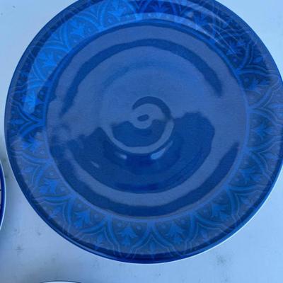 A - Pandex 12-piece Melamine Dinnerware Set