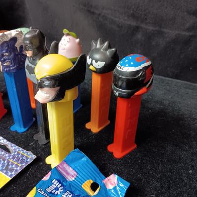 BATMAN AND OTHER CHARACTER PEZ DISPENSERS