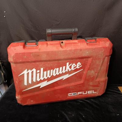 M18 FUEL 2 TOOL & 1/4" HEX IMPACT DRIVER KIT EMPTY MILWAUKEE CASES PLUS A TAPERING JIG