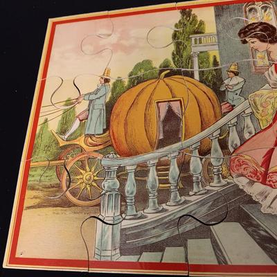 3 VINTAGE MILTON BRADLEY CHILD'S JIGSAW PUZZLES