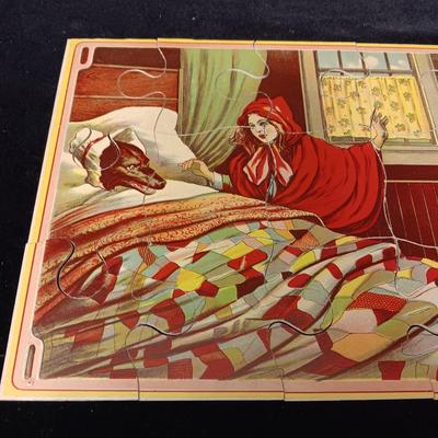 3 VINTAGE MILTON BRADLEY CHILD'S JIGSAW PUZZLES