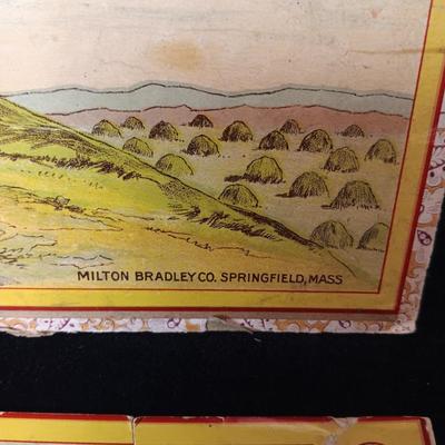 3 VINTAGE MILTON BRADLEY CHILD'S JIGSAW PUZZLES