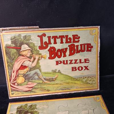 3 VINTAGE MILTON BRADLEY CHILD'S JIGSAW PUZZLES