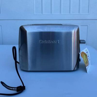 A - Cuisinart 2-Slice Custom Select Metal Toaster