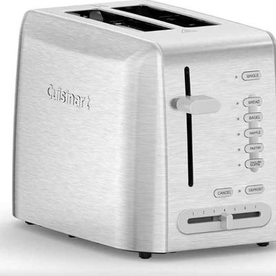 A - Cuisinart 2-Slice Custom Select Metal Toaster