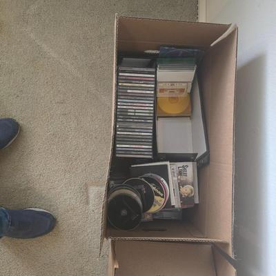 Box of CDs