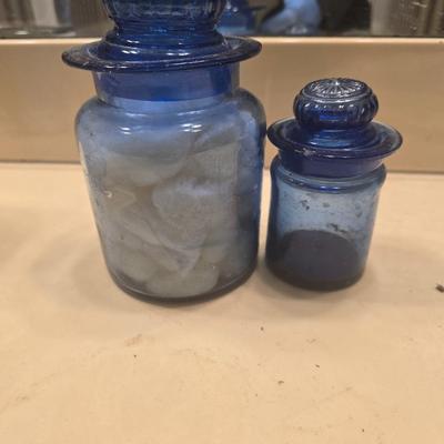 Blue glass
