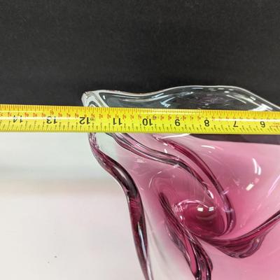 Hand Blown Glass Bowl Centerpiece