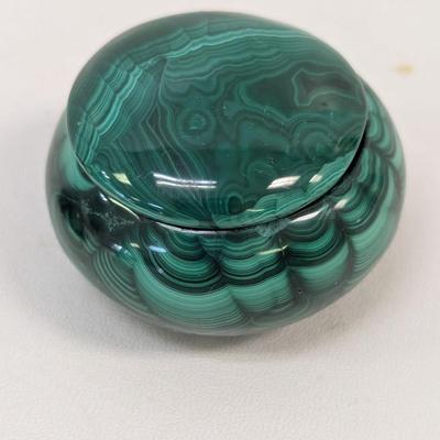 Malachite Green Trinket Box