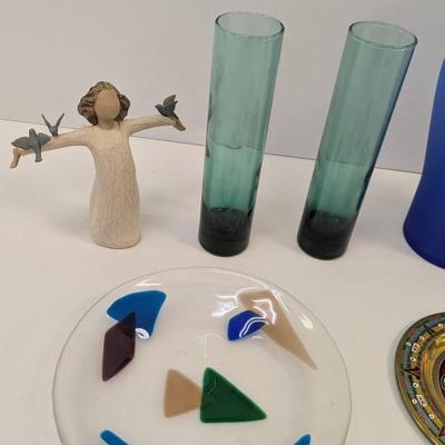 Home Decor Willow Vases Plates Glasses