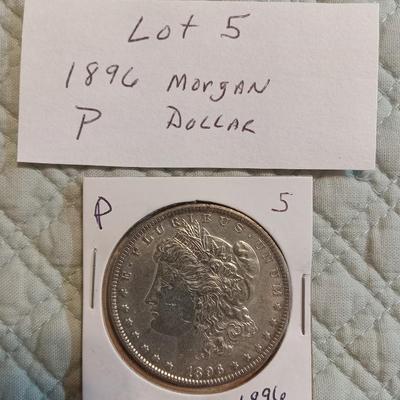 1896 P Morgan Dollar