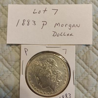 1883 P Morgan Dollar