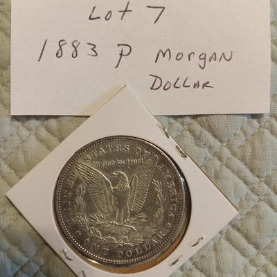 1883 P Morgan Dollar