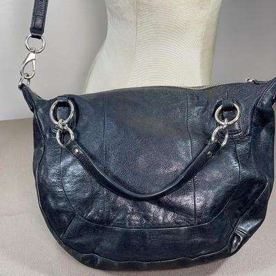 Coach Black Leather Handbag
