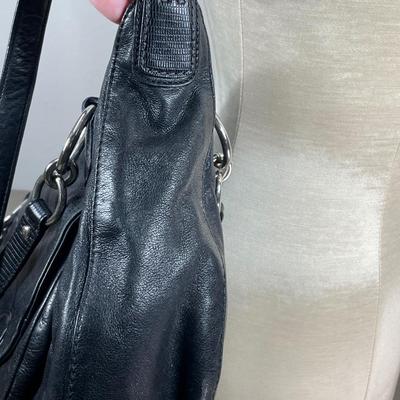Coach Black Leather Handbag