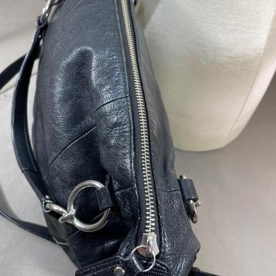 Coach Black Leather Handbag