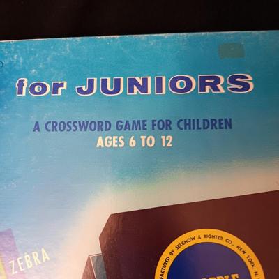 LIKE NEW 1958 SCRABBLE FOR JUNIORS