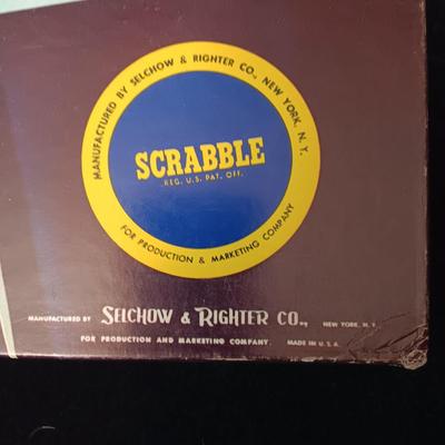 LIKE NEW 1958 SCRABBLE FOR JUNIORS