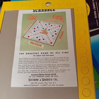 LIKE NEW 1958 SCRABBLE FOR JUNIORS