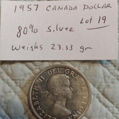 1957 Canada dollar